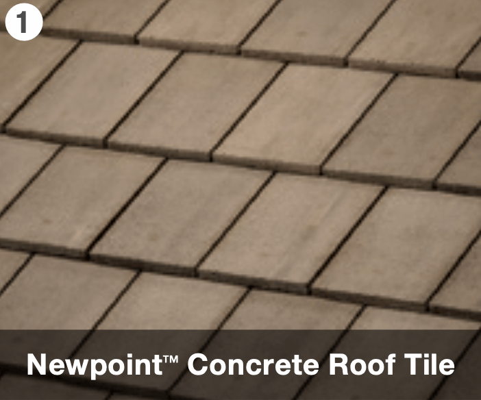 Newpoint™ Concrete Roof Tile