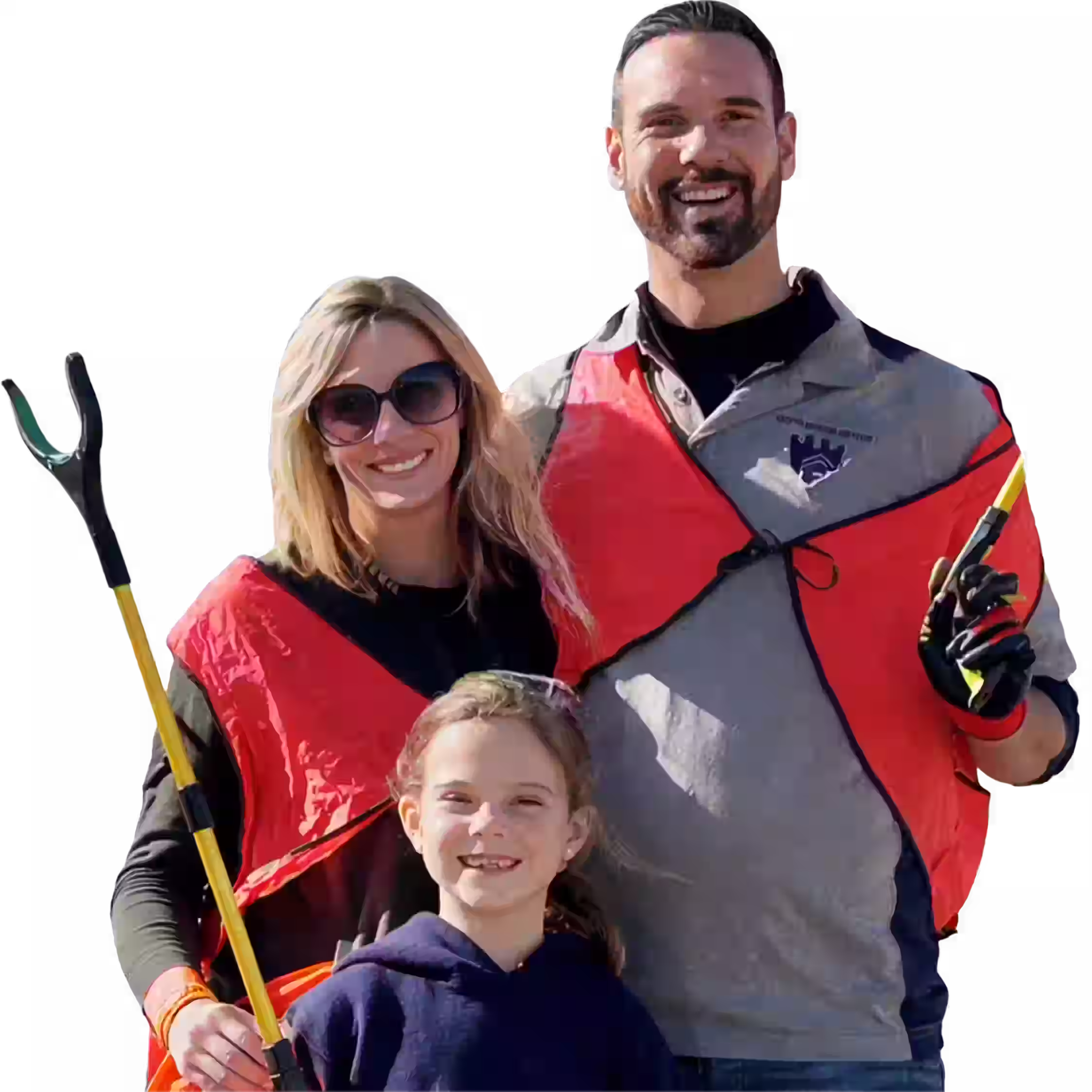 Adam Knight with family