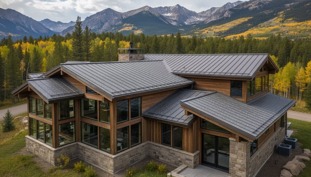 Stone-Coated Steel Roofing