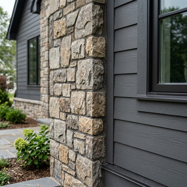 Stone Veneer Accents
