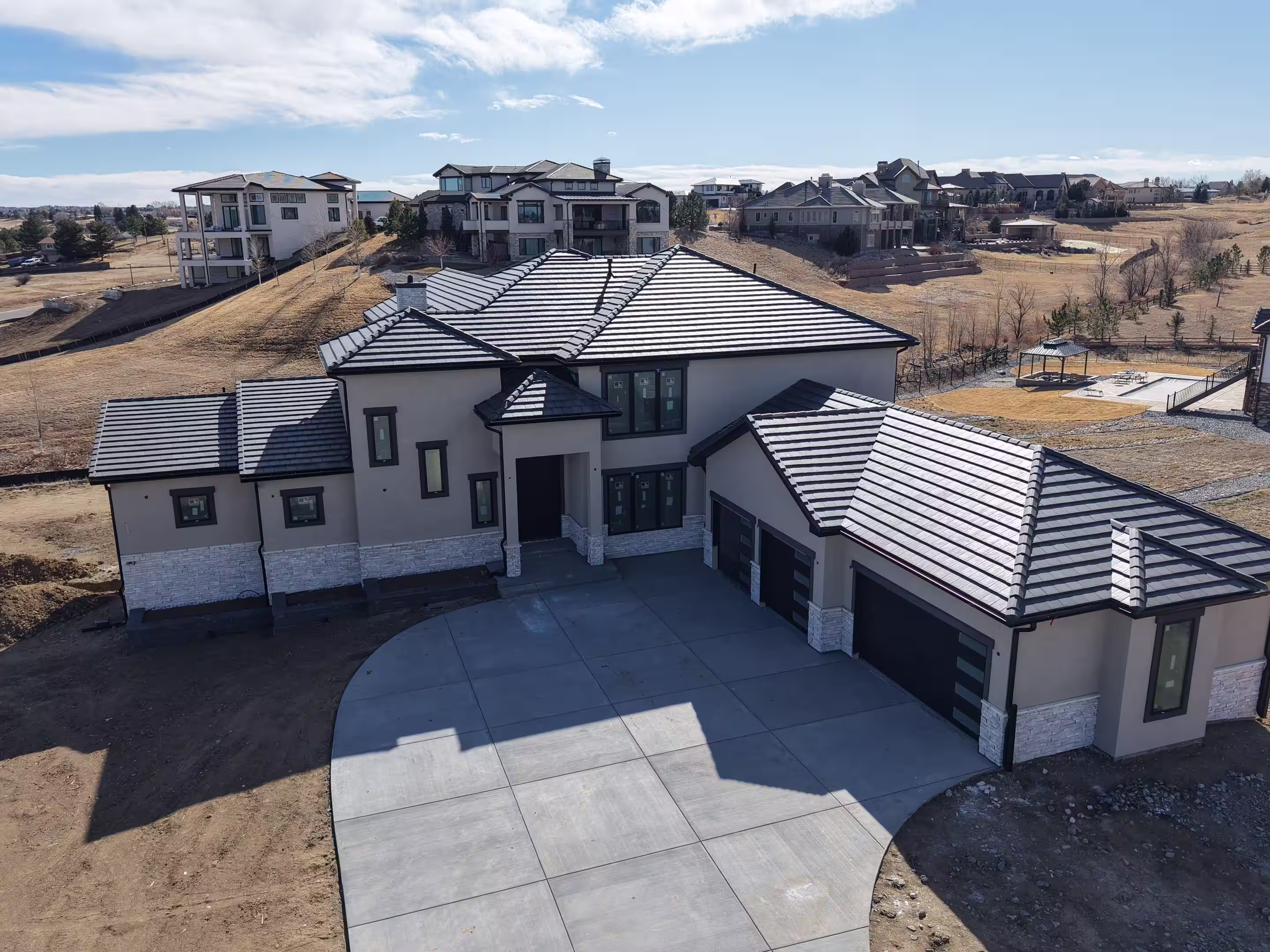 Fort Collins, CO roofing and exterior project by Black Knight Roofing