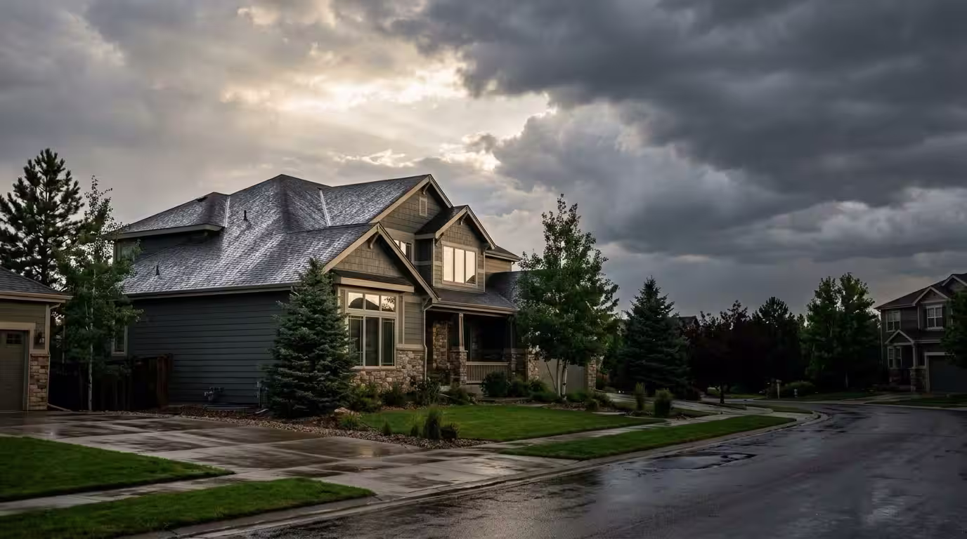 Loveland, CO roofing and exterior project by Black Knight Roofing